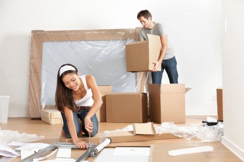 Moving truck service for homes and flats in Merton