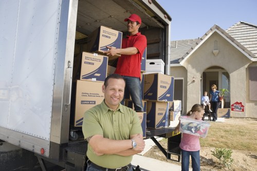 Customer reviewing booking details for a removal service