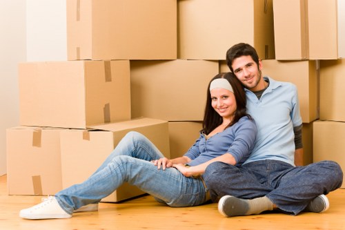 Sofa and wardrobe removal in a Merton property