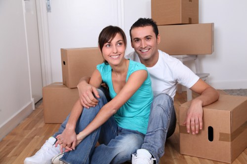 Local van service handling furniture collection in Merton