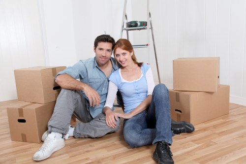 Van loading for home and office items in Merton