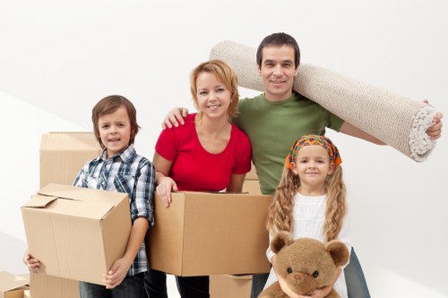 Commercial transport setup for small business deliveries in Merton
