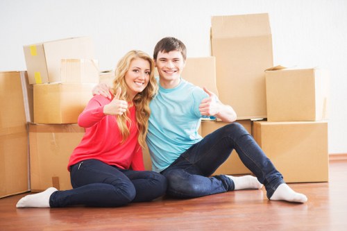 Local removal van transport for home or business moves in Merton